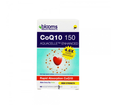 BLOOMS 易吸收 辅酶Q10水胶囊 60粒  