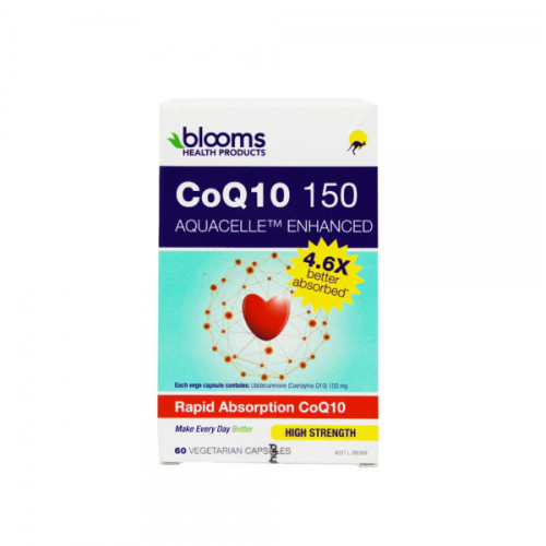 BLOOMS 易吸收 辅酶Q10水胶囊 60粒  