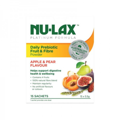 NU-LAX 乐康旗下 果蔬纤维粉 铂金版15包*5.5G 