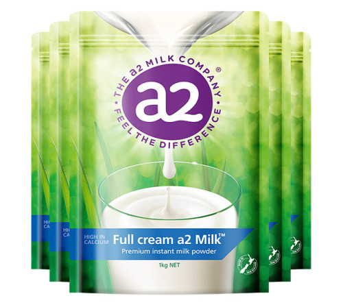 【新西兰直邮】A2白金系列 成人全脂奶粉 1KG/袋（6袋装）