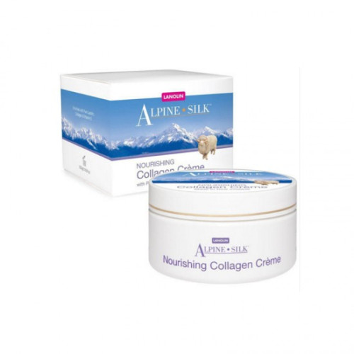 Alpine Silk  胶原蛋白含绵羊油VE面霜100g 