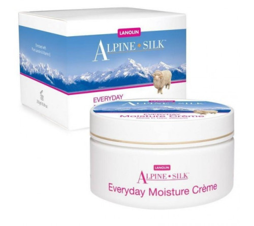 Alpine Silk 日常保湿霜 富含纯羊毛脂 维生素E  100g