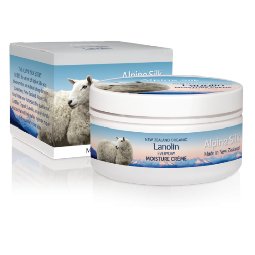 Alpine Silk 有机羊毛脂保湿霜 100g