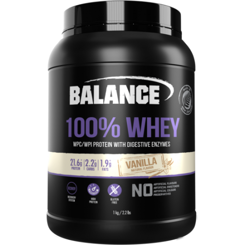 Balance 100% WHEY 1kg 纯蛋白粉(香草)