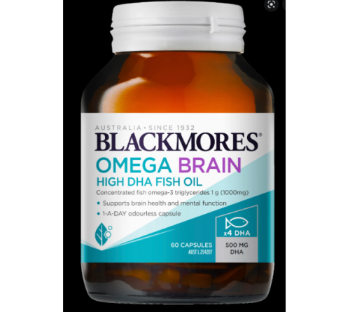 Blackmores 澳佳宝 4倍DHA超浓缩深海鱼油 60粒 