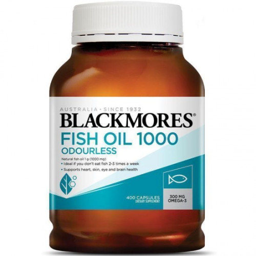 Blackmores 澳佳宝 1000mg无腥味大鱼油  400粒