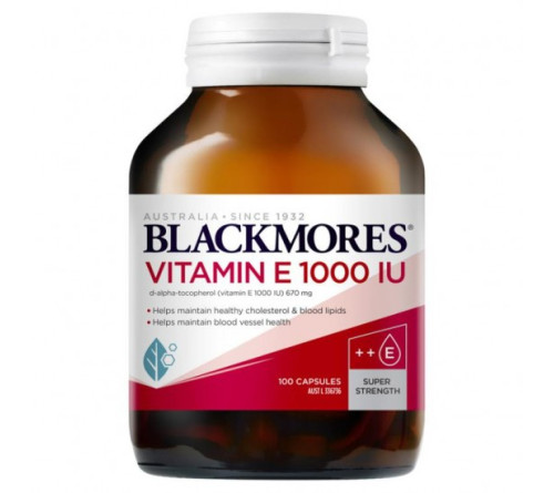 Blackmores  澳佳宝维生素E  1000IU 100粒