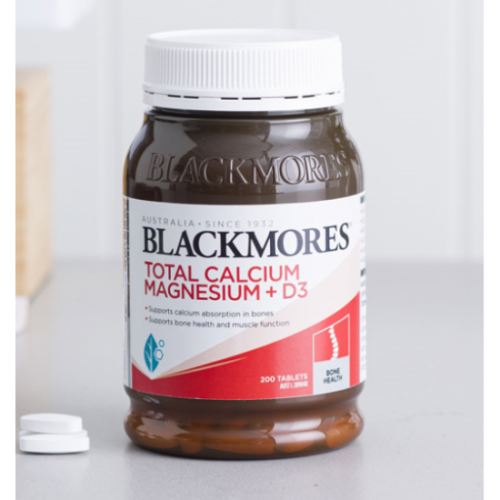 Blackmores  澳佳宝 活性钙镁D3片 预防骨质疏松 200片