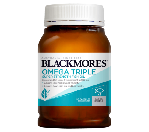 Blackmores 澳佳宝 3倍浓缩Omega3深海鱼油精华（三倍鱼油） 150粒