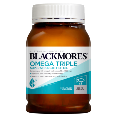 Blackmores 澳佳宝 3倍浓缩Omega3深海鱼油精华（三倍鱼油） 150粒