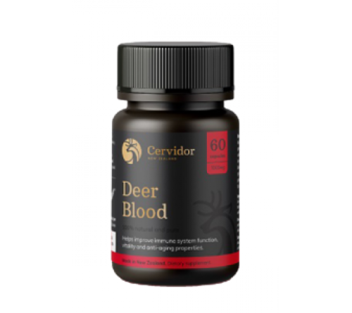 Cervidor Deer Blood 鹿血胶囊 60粒