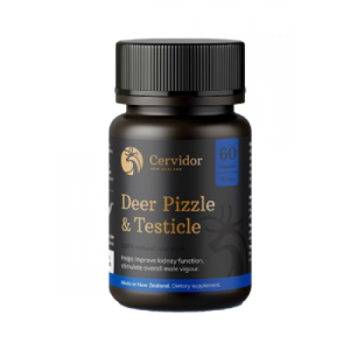 Cervidor Deer Pizzle Testicle 鹿鞭胶囊 60粒