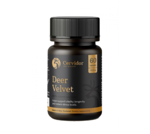 Cervidor Deer Velvet 鹿茸胶囊 60粒