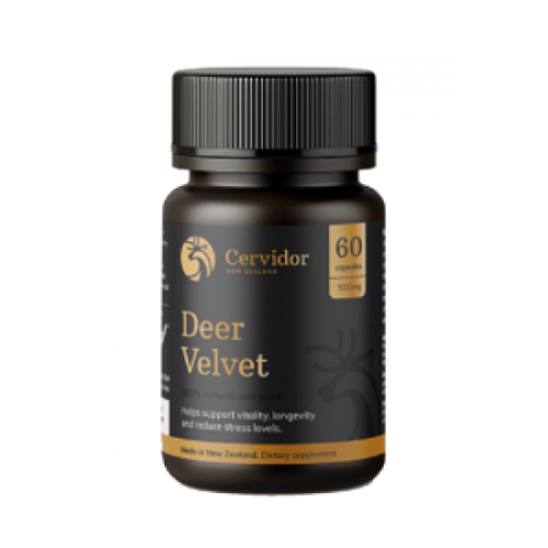 Cervidor Deer Velvet 鹿茸胶囊 60粒