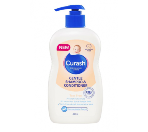 Curash婴儿洗发水&护发素二合一 400ml