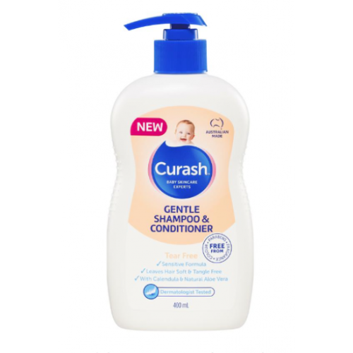 Curash婴儿洗发水&护发素二合一 400ml