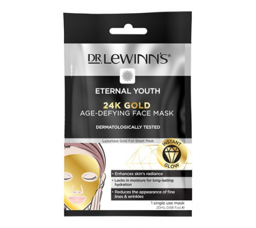 Dr Lewinns莱文医生永恒青春24K黄金面膜 1片