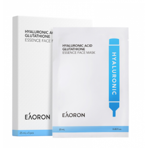 Eaoron （白色）水光针白面膜 澳洲芋螺肽+依克多因 补水面膜 5片*25ml