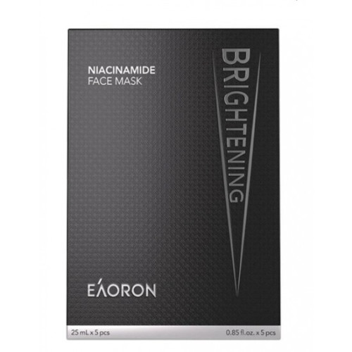 Eaoron 黑膜水光黑色美白面膜 5片