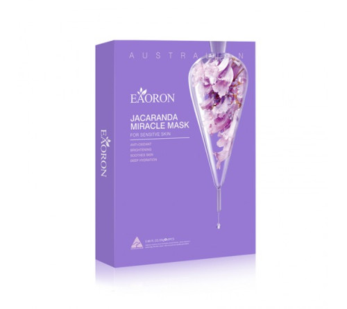 Eaoron 水光蓝花楹奇迹紫面膜 25g/片 5片/盒