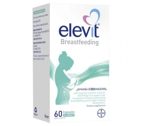 Elevit 爱乐维 哺乳期母乳复合维生素DHA 60粒