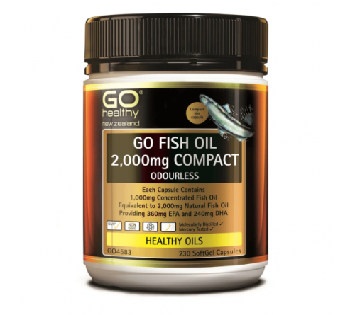 GO Healthy  高之源 高含量 鱼油2000mg   230粒