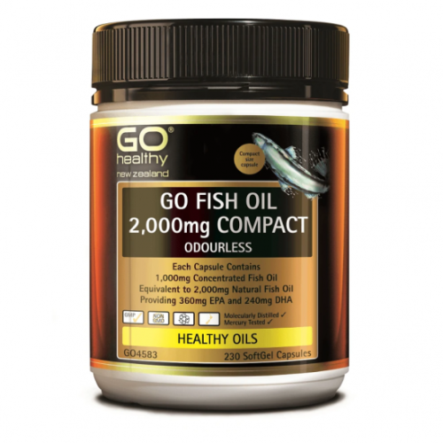 GO Healthy  高之源 高含量 鱼油2000mg   230粒