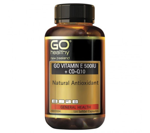 Go Healthy 高之源 维生素E 500IU + Co-Q10 130粒