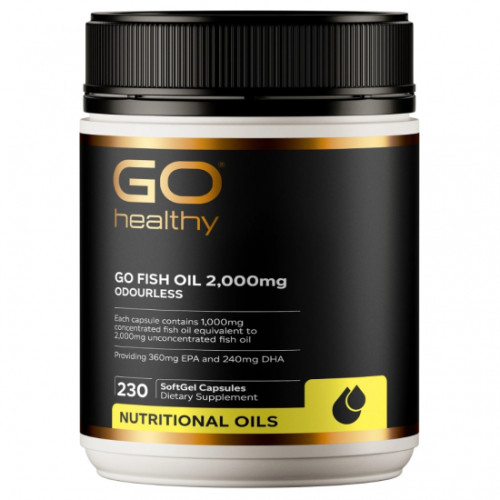GO Healthy  高之源 高含量 鱼油2000mg   230粒