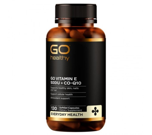 Go Healthy 高之源 维生素E 500IU + Co-Q10 130粒