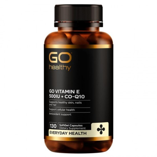 Go Healthy 高之源 维生素E 500IU + Co-Q10 130粒