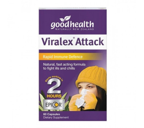 Good Health 好健康 快速抗感冒胶囊发烧感冒 提高免疫力 60粒