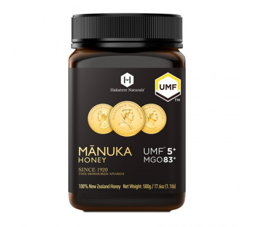 Hakatere Naturals  荷塔威麦卢卡蜂蜜 UMF5+/MGO83+ 500g
