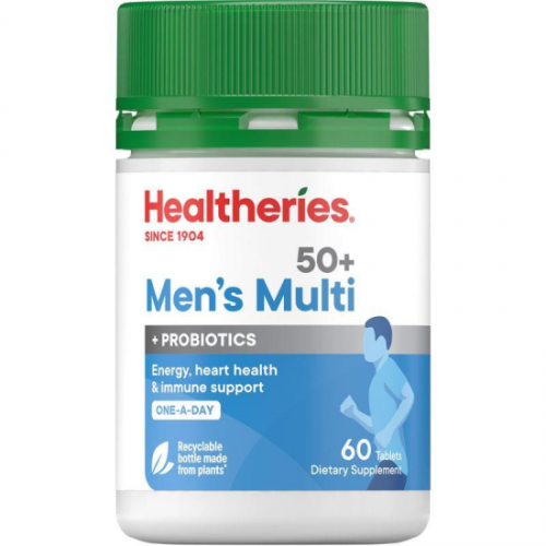 Healtheries 贺寿利男性50岁+复合维生素 60片
