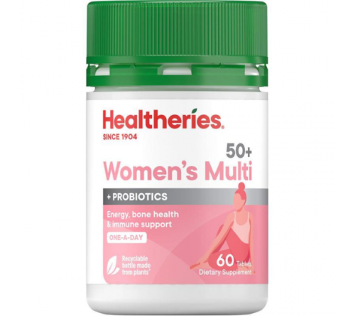 Healtheries  贺寿利女性50岁+复合维生素 60片