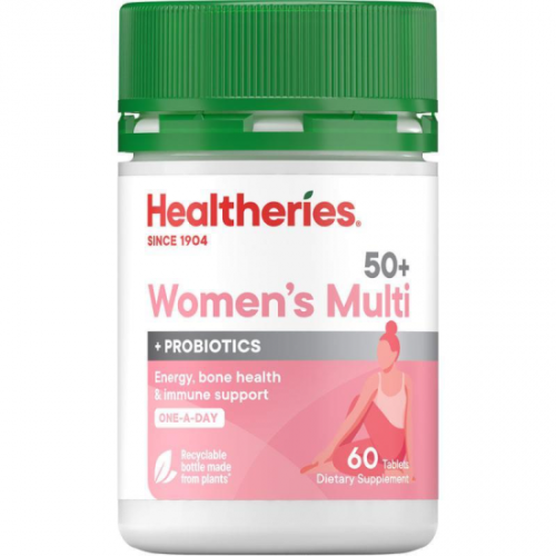 Healtheries  贺寿利女性50岁+复合维生素 60片