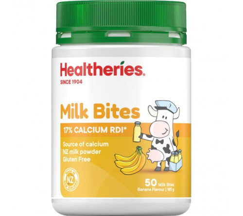 Healtheries  贺寿利奶片儿童【香蕉味】50片