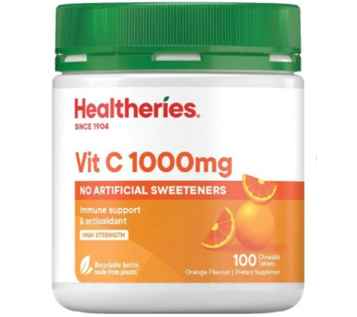 Healtheries  贺寿利维C咀嚼片 1000mg 100片