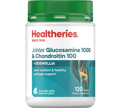 Healtheries  贺寿利维骨力关节+维骨素 120片