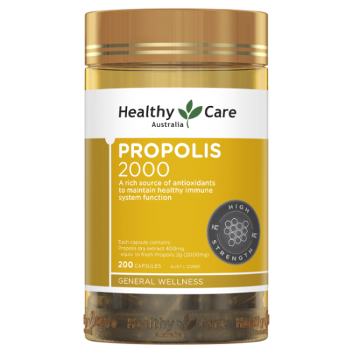 Healthy care HC 蜂胶胶囊 2000mg *200粒