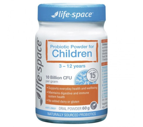 Life Space 儿童益生菌 缓解肠道便秘湿疹助消化 粉状60克