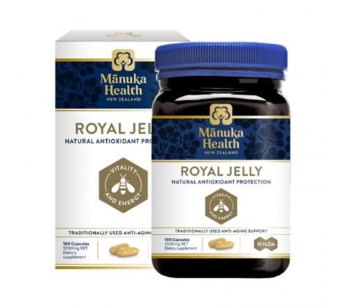 Manuka Health 蜜纽康蜂王浆胶囊 1000mg  180粒