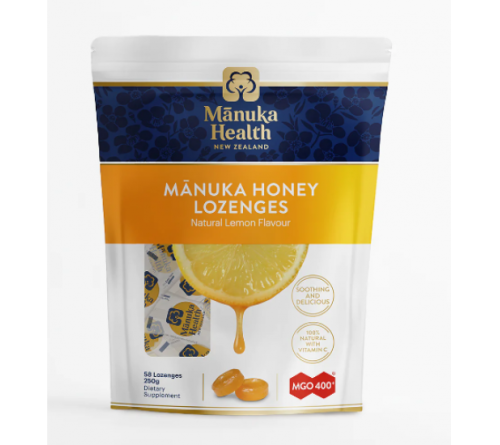 Manuka health 蜜纽康柠檬蜂蜜糖 mgo400 250g 