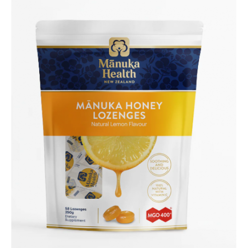 Manuka health 蜜纽康柠檬蜂蜜糖 mgo400 250g 