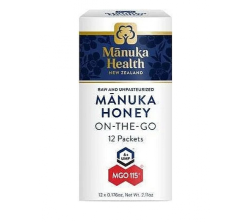 Manuka Health  蜜纽康麦卢卡蜂蜜独立包装条MGO115+ 12x5g