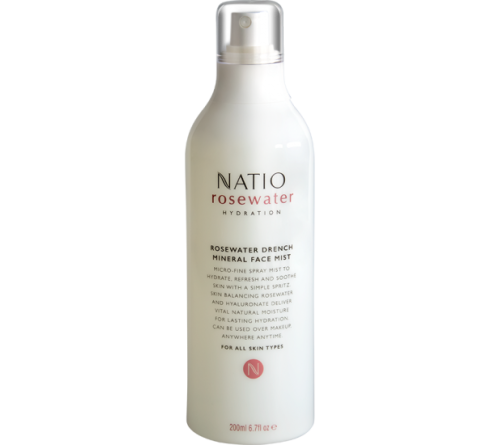 Natio 娜迪奥玫瑰系列保湿补水喷雾200ml 