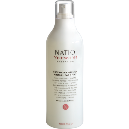 Natio 娜迪奥玫瑰系列保湿补水喷雾200ml 