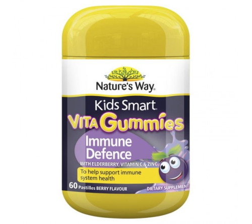 Nature's Way 佳思敏 儿童 抗感冒强免疫软糖 60粒