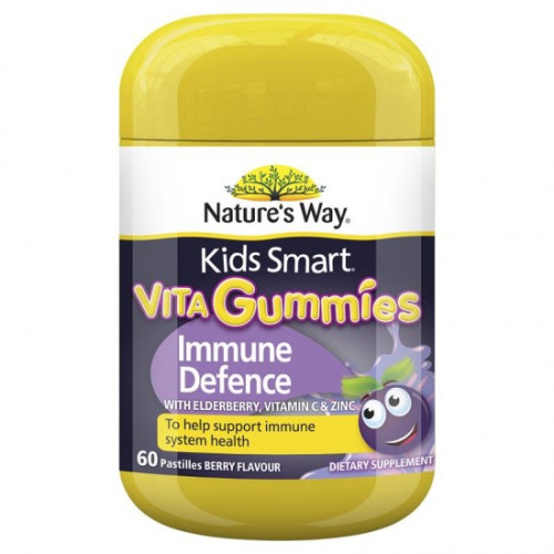 Nature's Way 佳思敏 儿童 抗感冒强免疫软糖 60粒