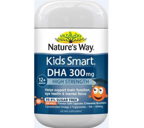 Natures Way 佳思敏高含量DHA300mg胶囊 50粒